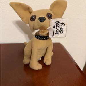 🌮VTG Taco Bell Tan Plush Toy